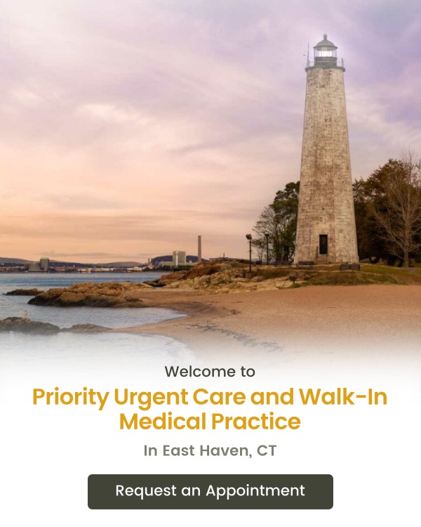 Welcome to Priority Urgent Care & Walk-In Clinic in East Haven, CT