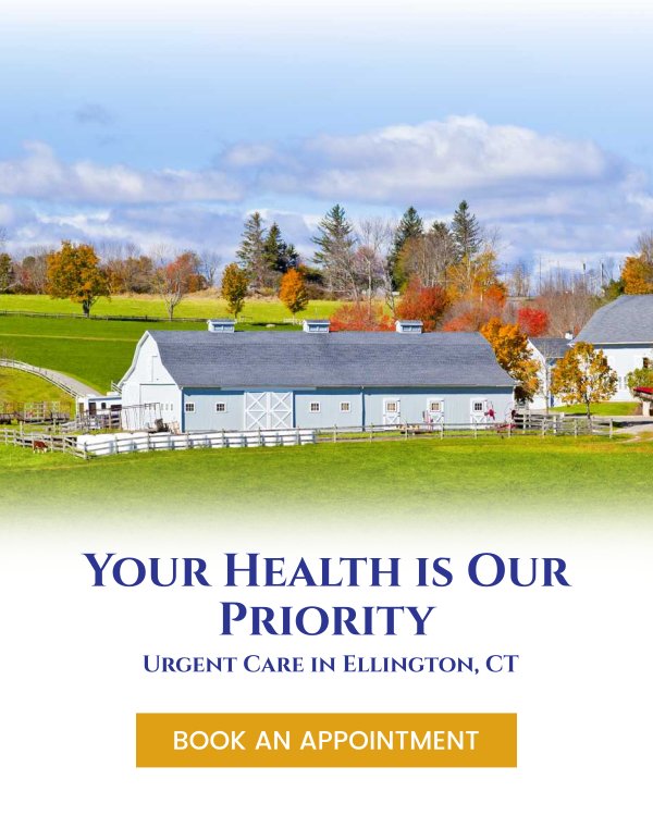 Welcome to Priority Urgent Care & Walk-In Clinic in Ellington, CT