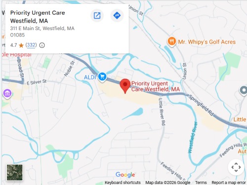 Directions From Your Location to Priority Urgent Care in Westfield, MA Directions From Your Location to Priority Urgent Care in Westfield, MA